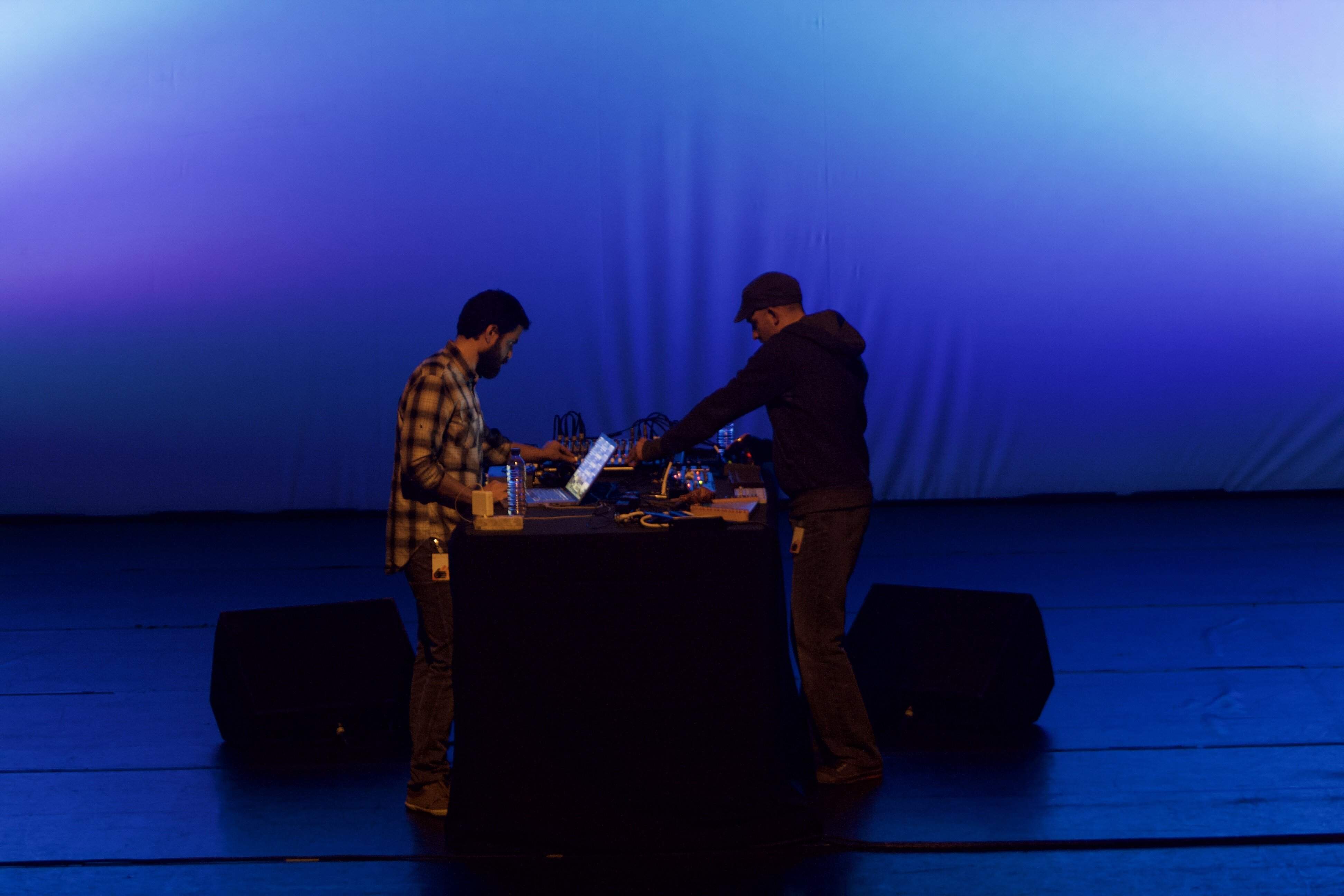 Jerome Faria and Taylor Deupree performing at MADEIRADIG 2011